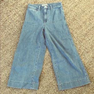 #Madewell wide leg crop from Summer 2019. Sz 25